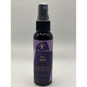 As I Am Hair Spray Rice Water 2 Fl Oz - with Forbidden Black Rice Saw Palmett...